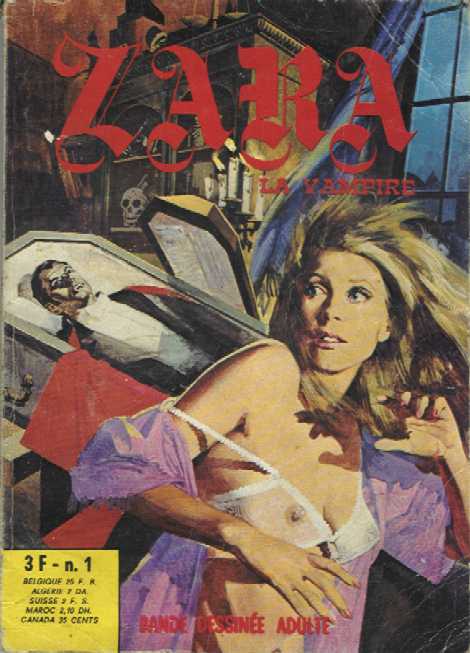 Une Couverture de la Srie Zara La Vampire